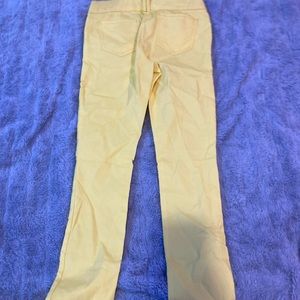 Neon byrllow bright jeans
